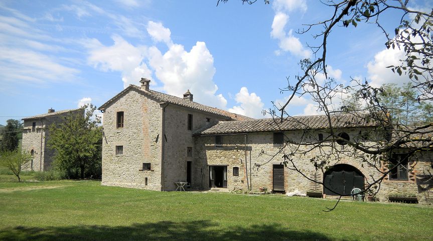 Renovated farmhouse with medieval tower